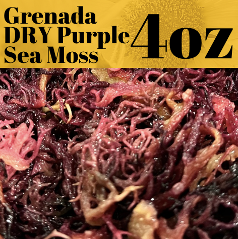 DRY Purple Grenda Certified Sea Moss
