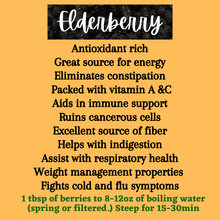 Load image into Gallery viewer, Elderberry
